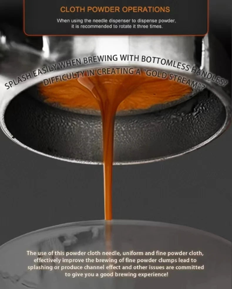 Adjustable Espresso Coffee Distributor Tamper 51/54/58mm