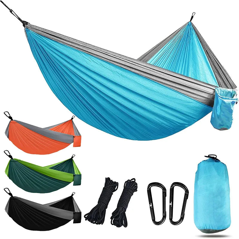 Lightweight Camping Hammock with Tree Straps for Hiking