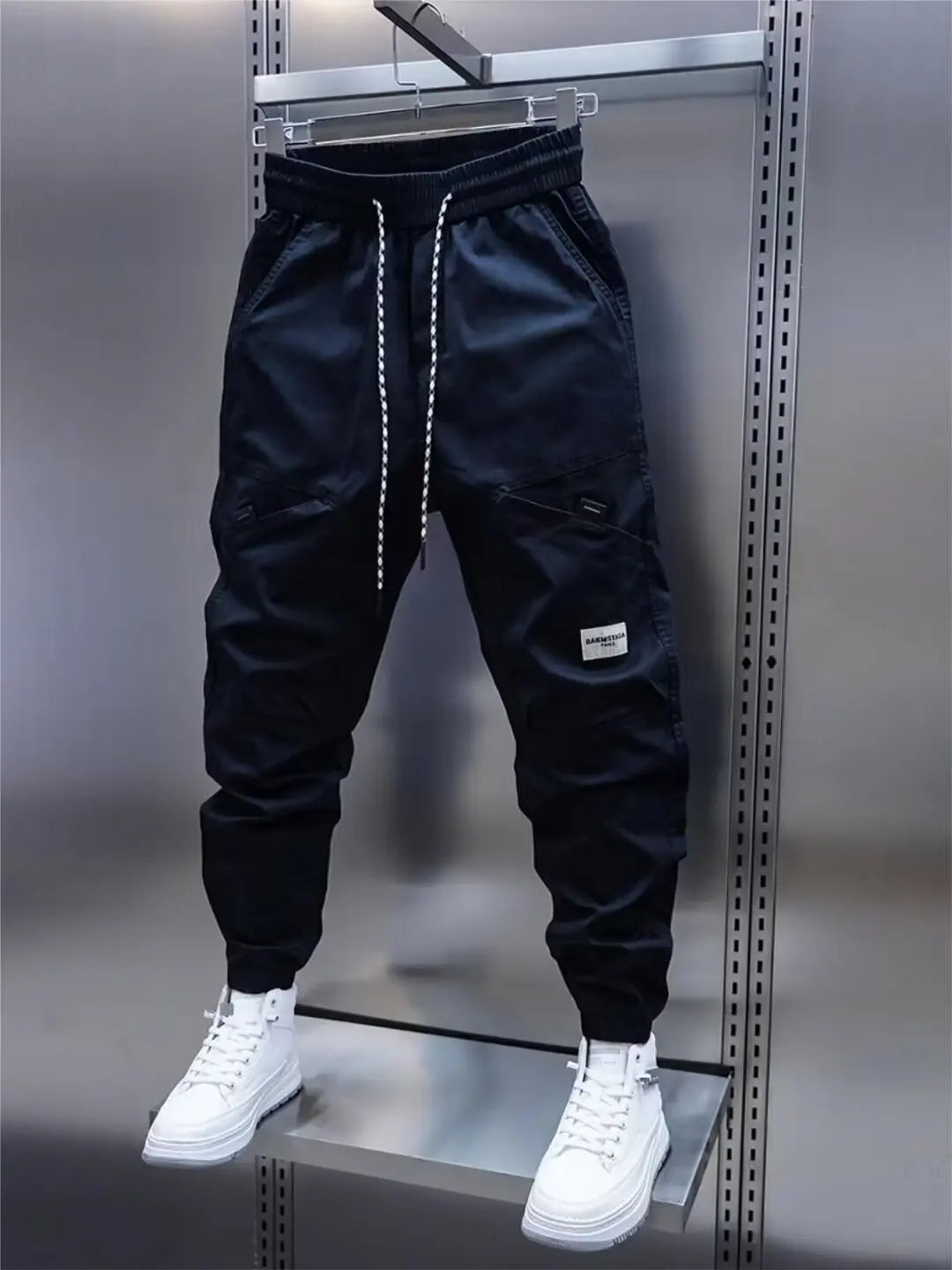 Men’s Casual Harem Pants – Breathable Spring Summer Trousers