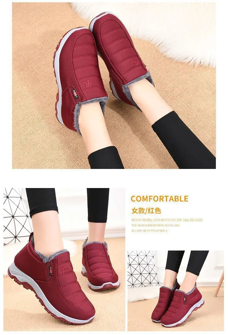Women's Shoes Autumn Winter Casual Cotton Chunky
