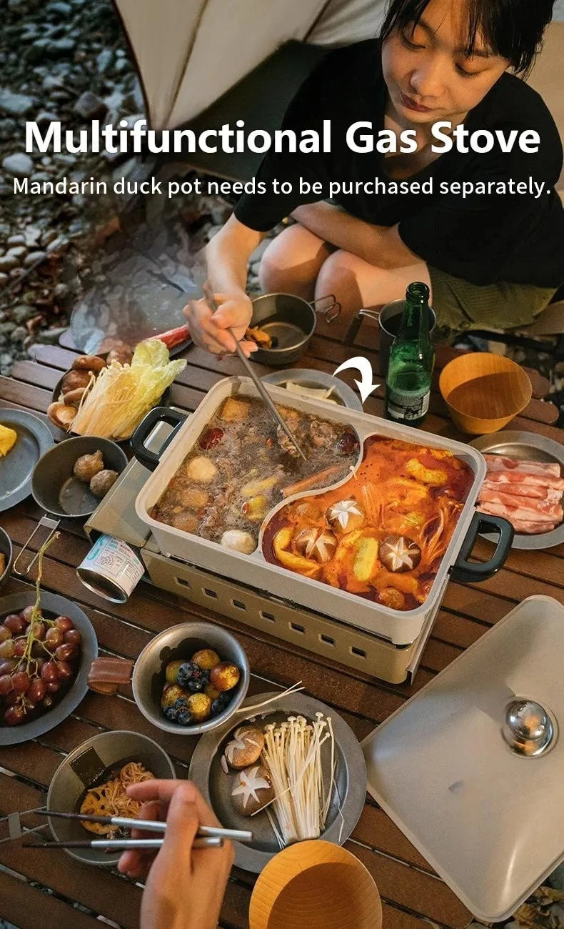 2300W Multifunctional Gas Stove for Outdoor Camping & Hiking