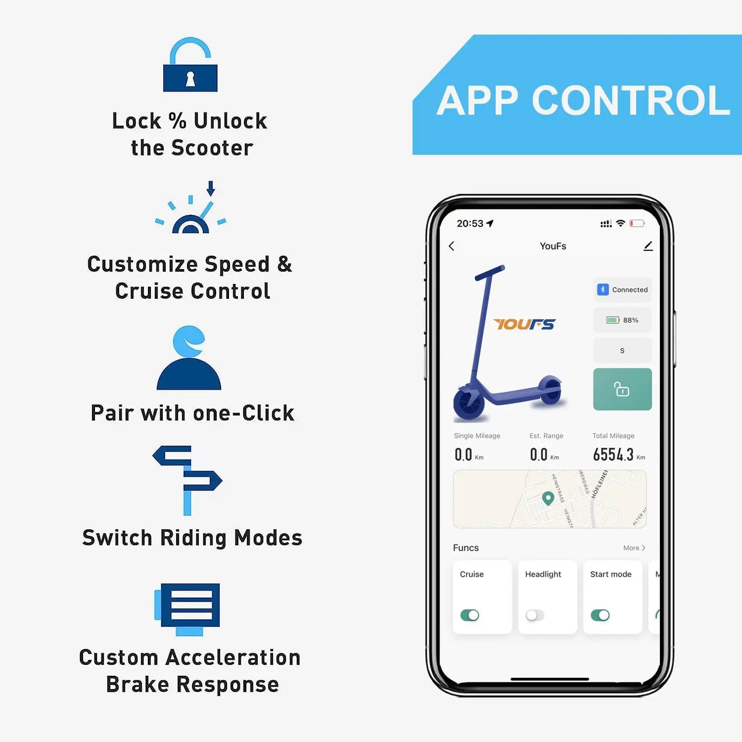 8.5" Foldable Electric Scooter
