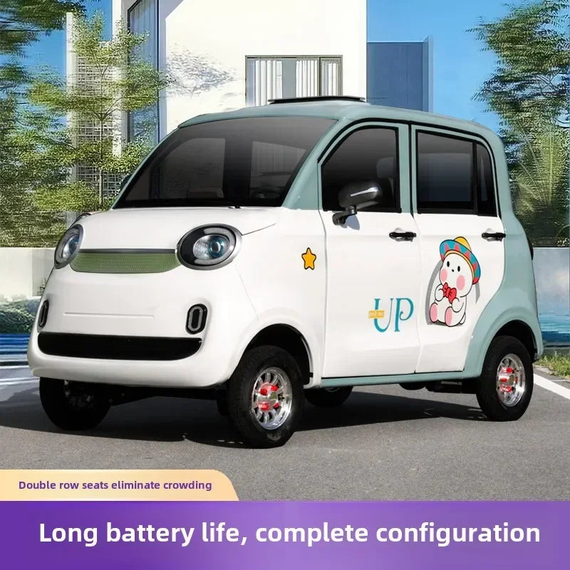 Four-Wheel Electric Vehicle with Lithium Battery for Adults