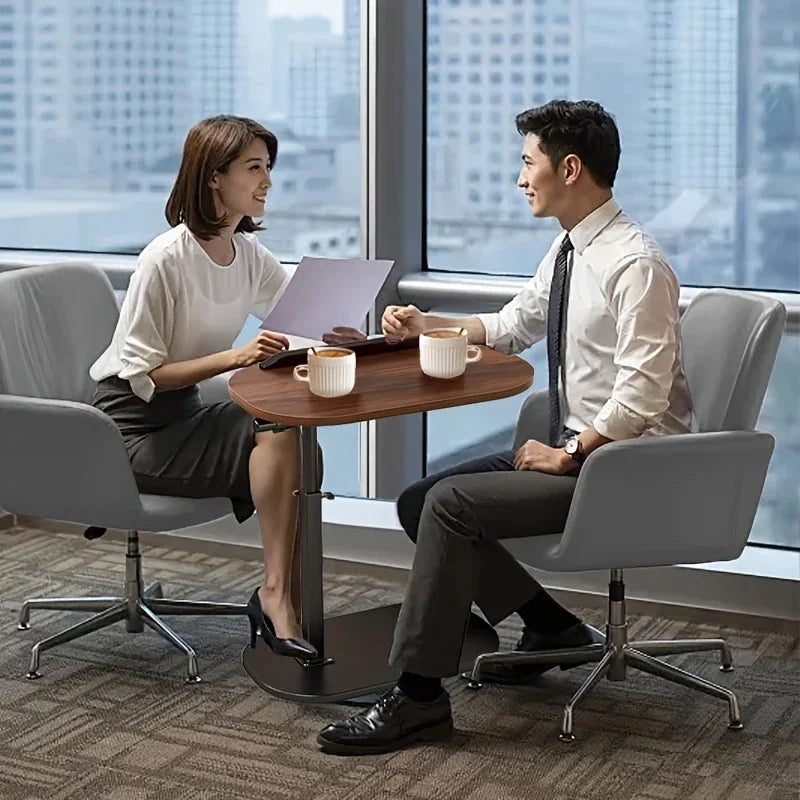 Portable Adjustable Folding Side Table/Laptop Desk, for Home Office, Coffee Table, Bedside Sofa, Office Reception Area, Mother's