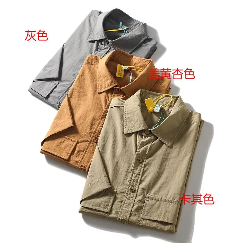 Men’s Cargo Short Sleeve Shirt
