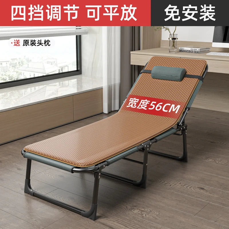 GIANXI Portable Rollaway Recliner Bed for Camping