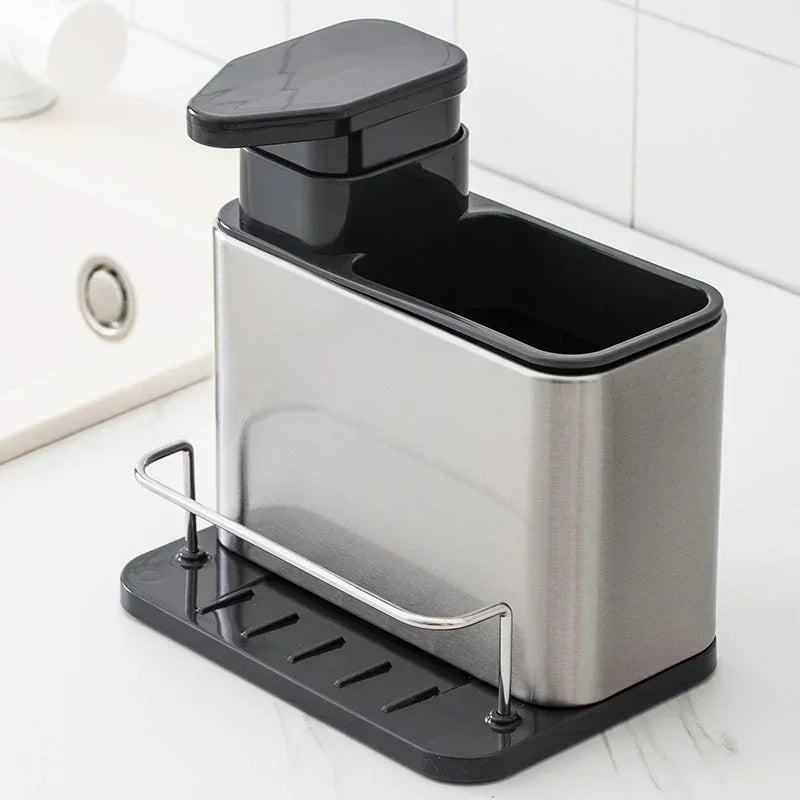 Stainless Steel Soap & Dishwashing Liquid Dispenser