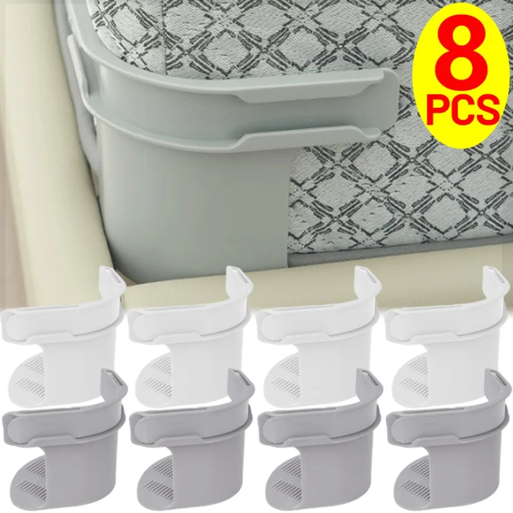 8/1pcs Non-Slip Bedsheet Holder Clips