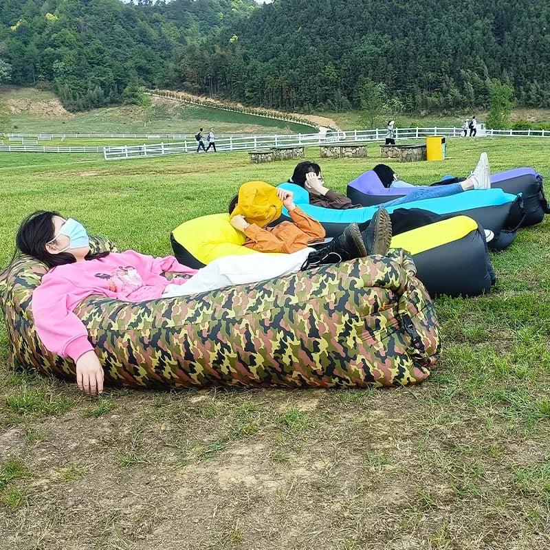 Portable Inflatable Camping Sleeping Mat