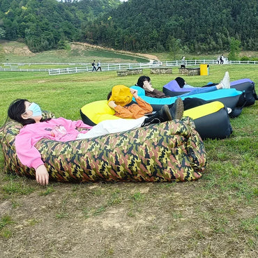 Portable Inflatable Camping Sleeping Mat