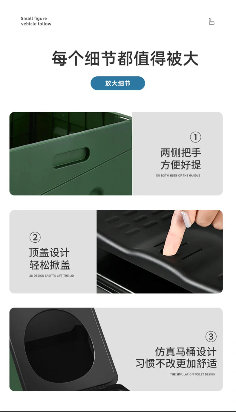 Portable Potty for Camping Folding Travel Toilet Camping Toilet Portable Toilet for Adults Car Toilet Camp Toilet Outdoor