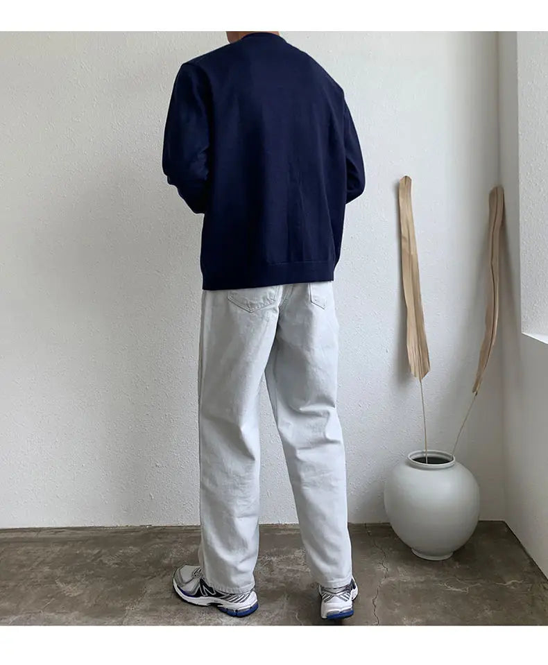 Men’s Winter Casual Long Sleeve Cardigan