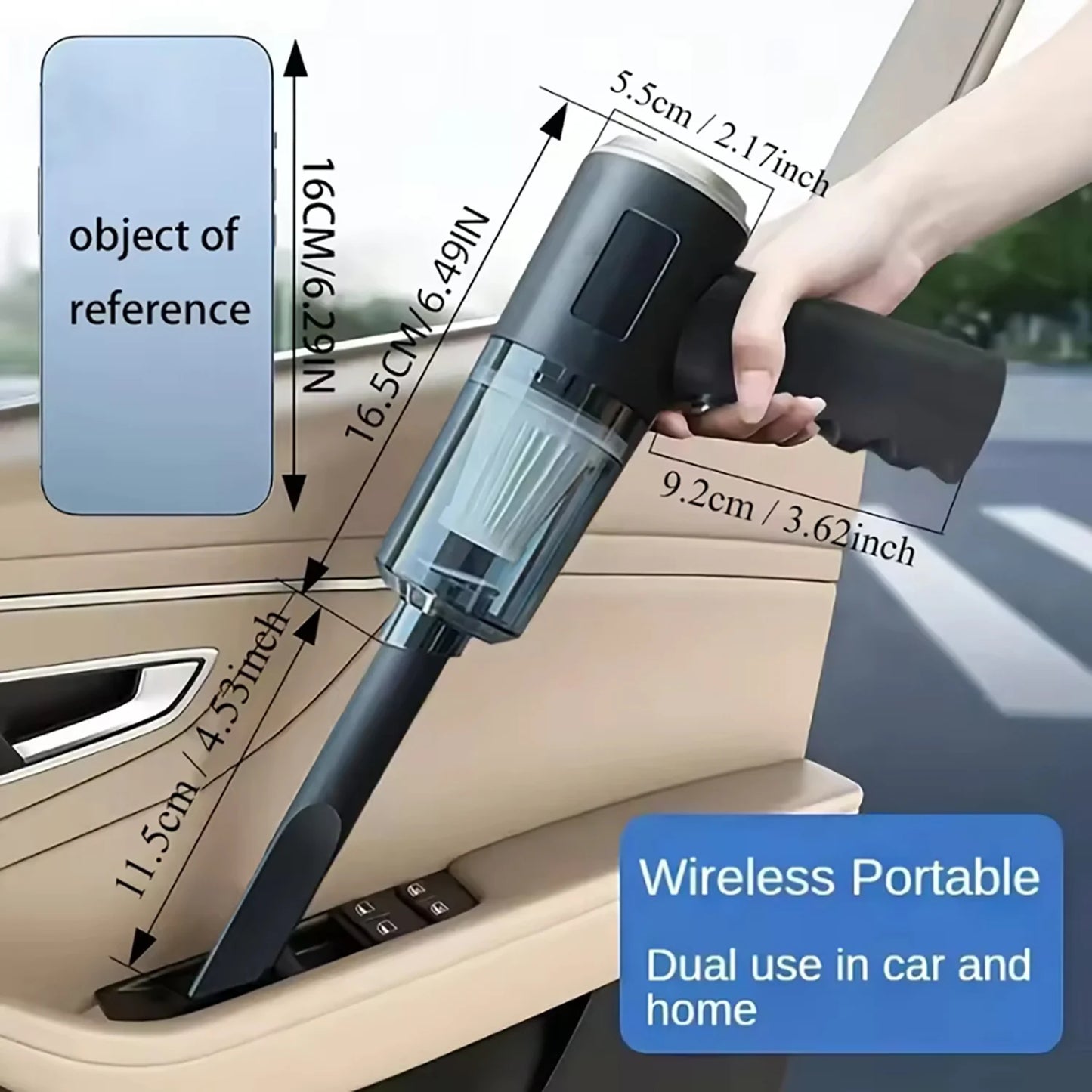 Portable Car Vacuum Cleaner Handheld Small Vacuum