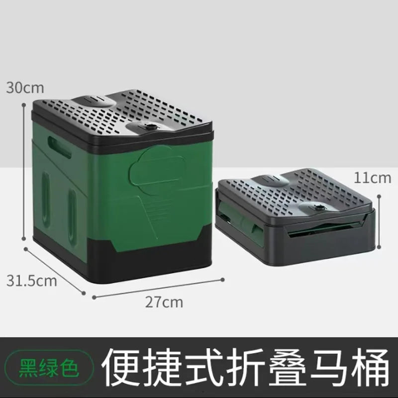 Portable Potty for Camping Folding Travel Toilet Camping Toilet Portable Toilet for Adults Car Toilet Camp Toilet Outdoor