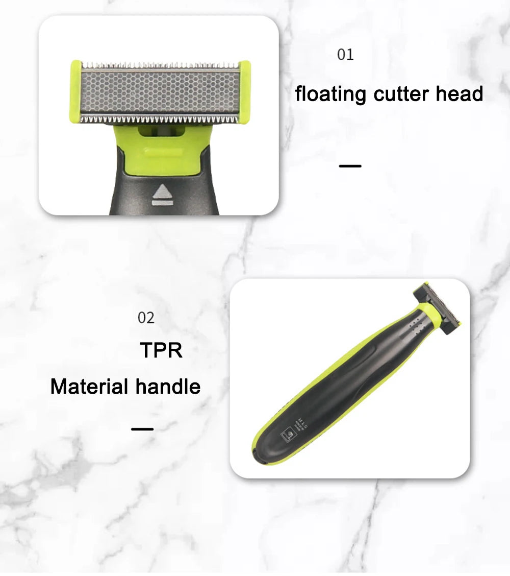 MLG Electric Shaver – USB Rechargeable Full Body Trimmer