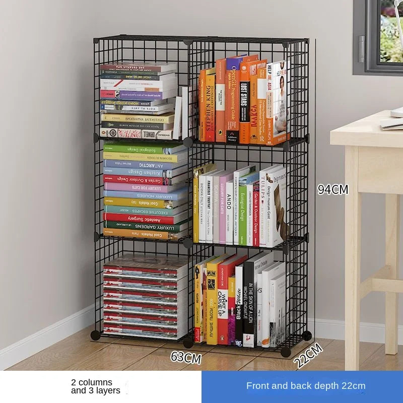Floating Bookshelf Bookcase for Home & Office Storage