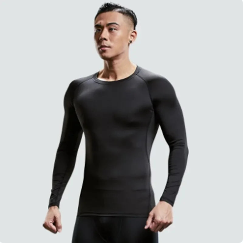 Men’s Compression Sports Tights – Quick-Dry Training Suit