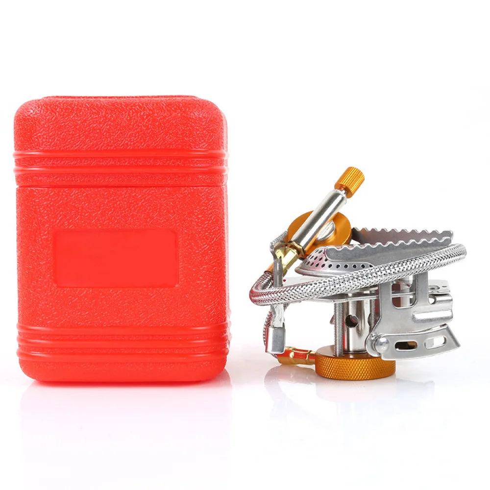 KIQUNE Portable Camping Gas Stove 3500W Outdoor Cooking