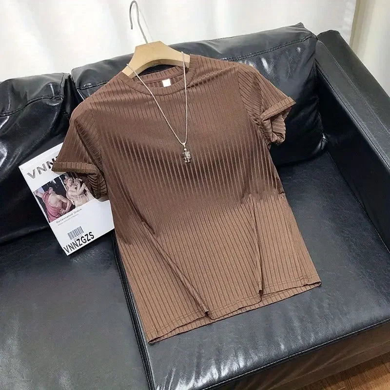 Men’s Quick Dry Slim Fit Summer T-Shirt Casual