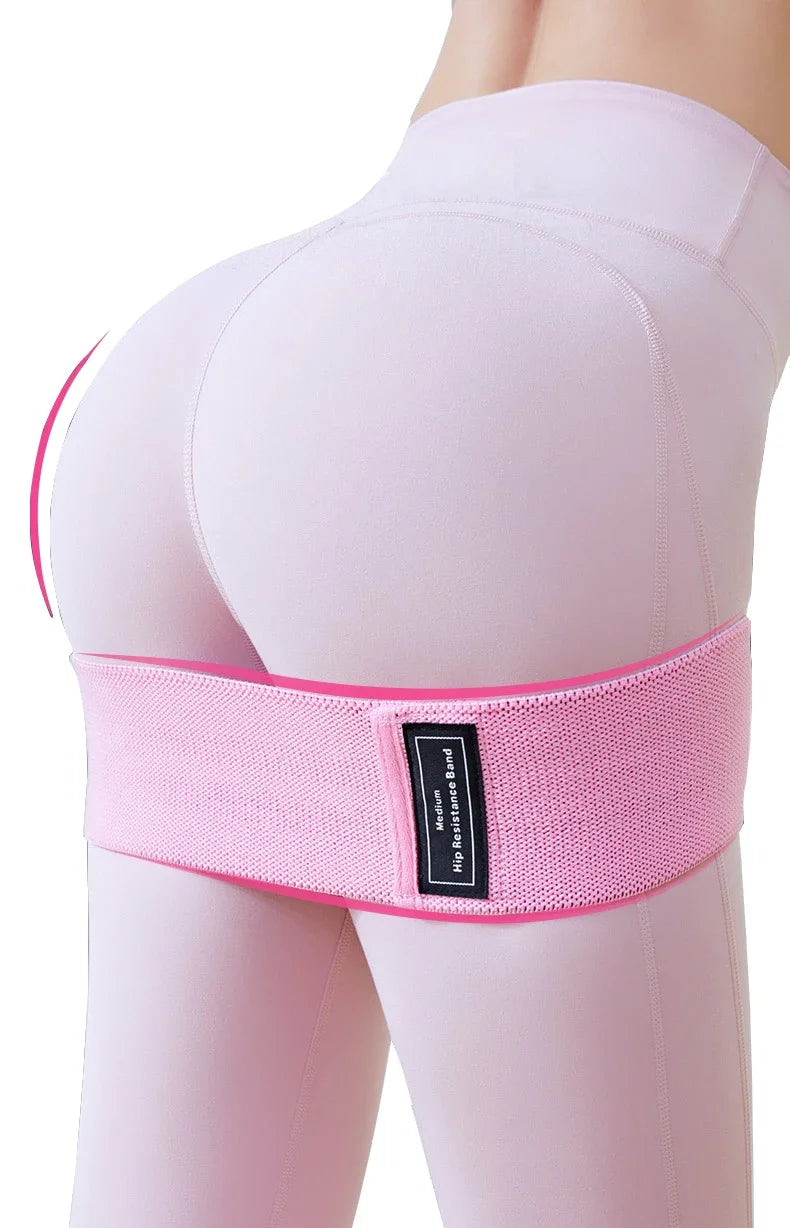 Resistance Bands for Legs & Hips – Fitness Cloth Expanders