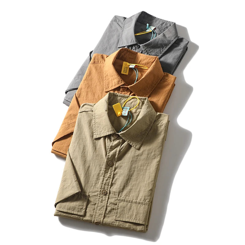 Men’s Cargo Short Sleeve Shirt