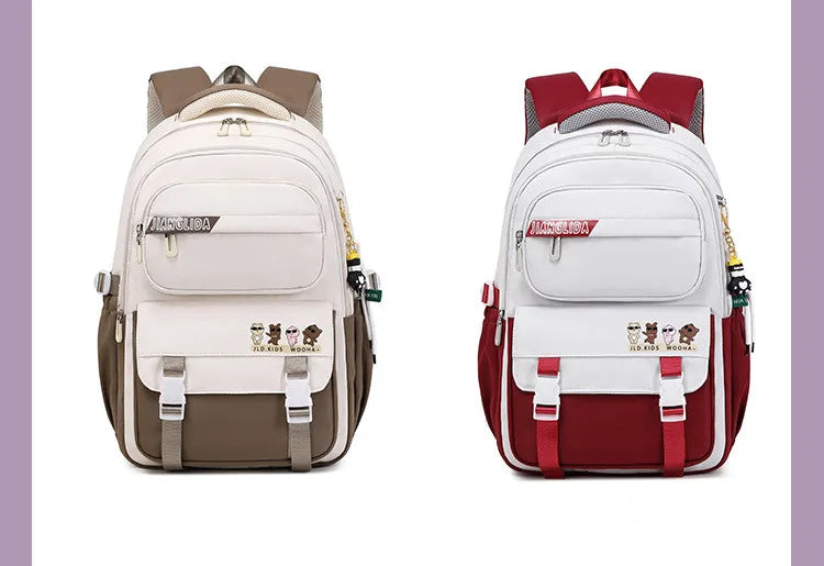 Children School bags set Girls Primary Backpack Kids school backpcak 3 pcs princess schoolbags kids mochilas escolar infantil