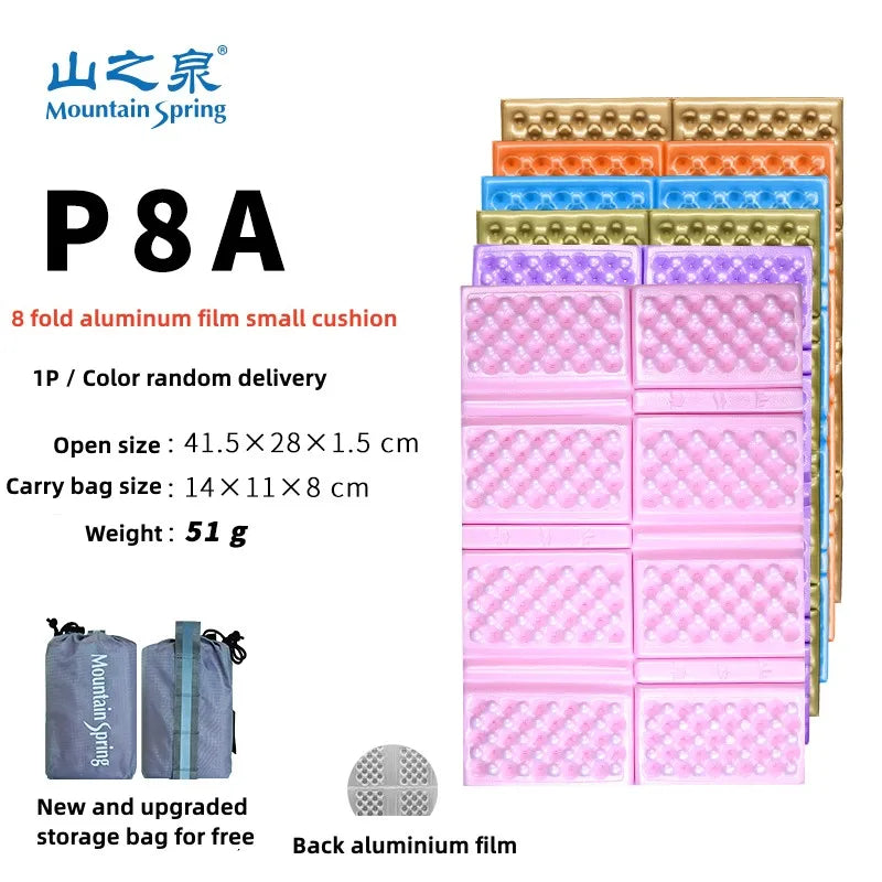 Portable Lightweight Mini Waterproof Folding Mat, Foam Sitting Pad for Outdoor Activities, Foldable Kneeling and Seat Cushion