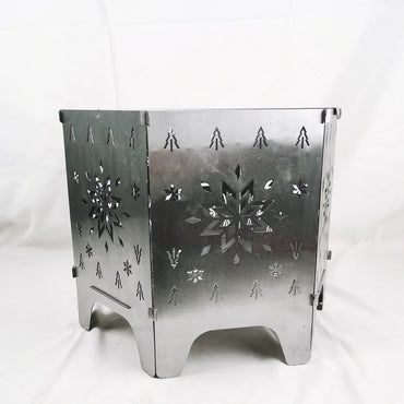 Camping Firewood Stove Portable Outdoor Campfire Table