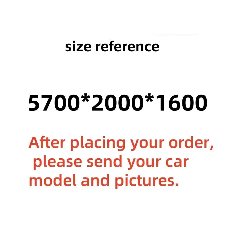 Automatic Remote Control Car Cover with Sun Protection