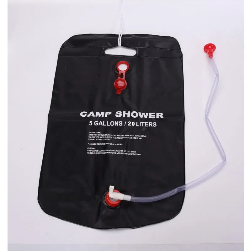 Folding Camping Shower Water Bag 10–20L Portable