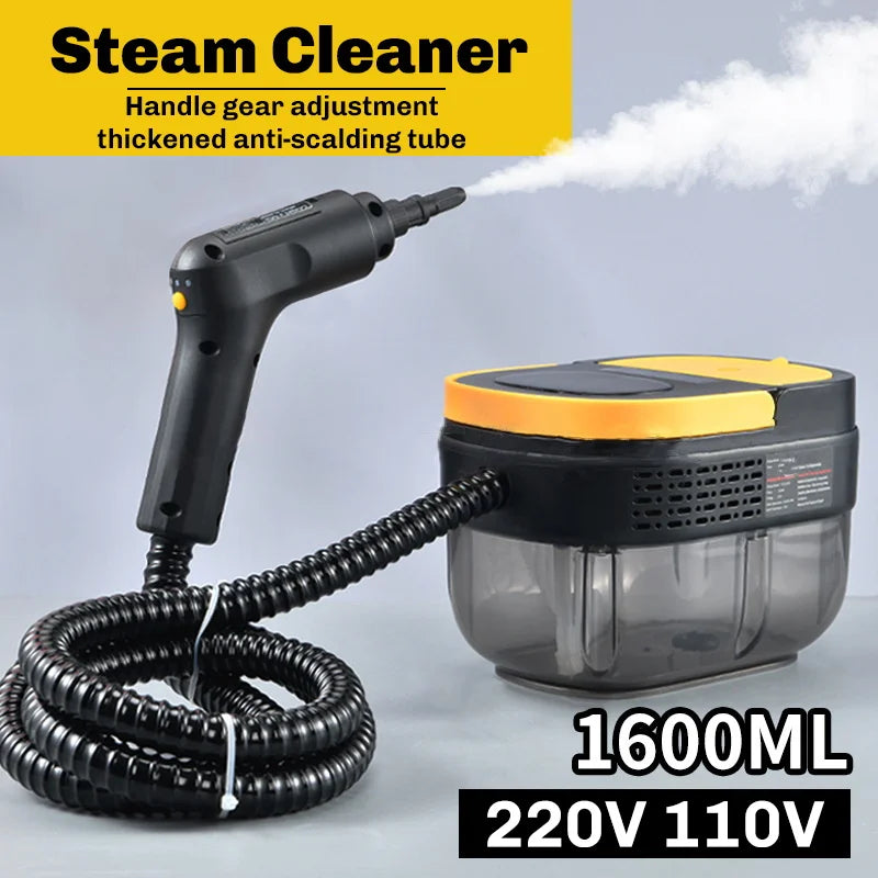 2500W Handheld Steam Cleaner – 1600ML High-Capacity Machine