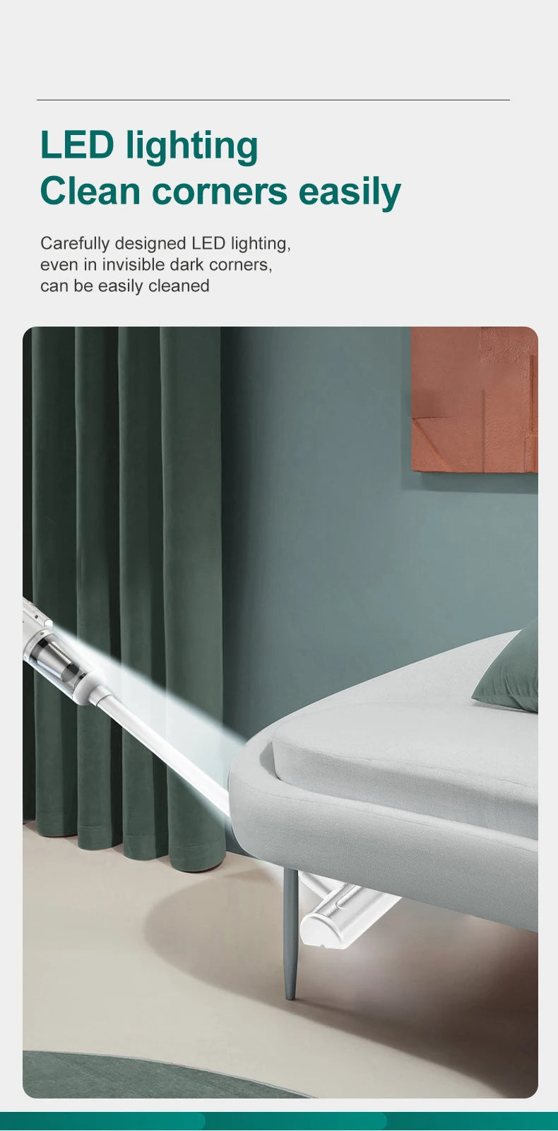 15000Pa Handheld Vacuum Cleaner – Wireless HEPA Filter