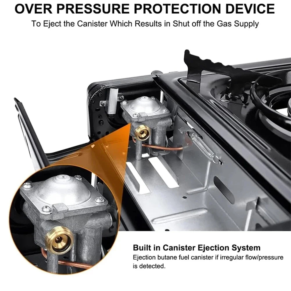 Portable Single Burner Camping Gas Stove Automatic Ignition