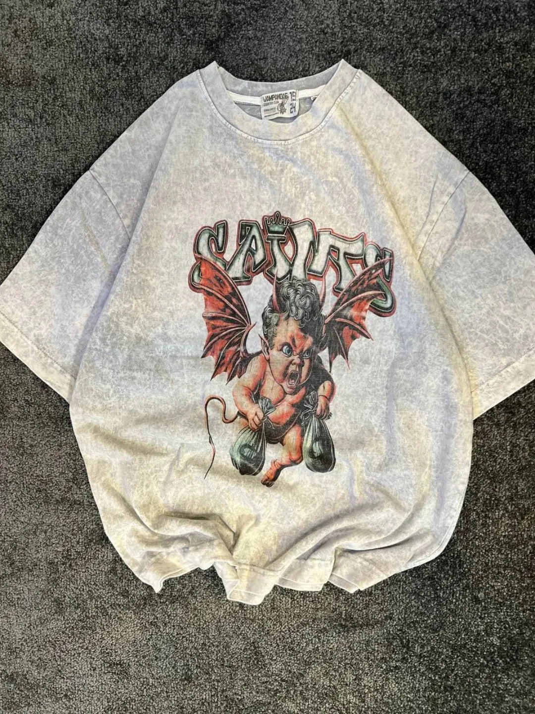 Streetwear Graphic T-Shirt Hip Hop Style