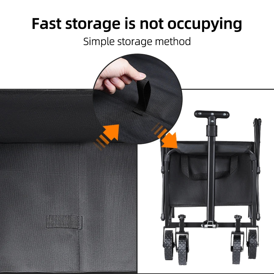 Heavy Duty Foldable Camping & Utility Cart