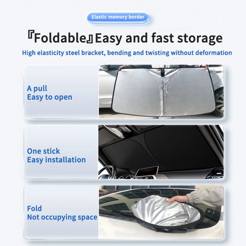 Car Windshield Sunshade Heat Insulation Front Panel