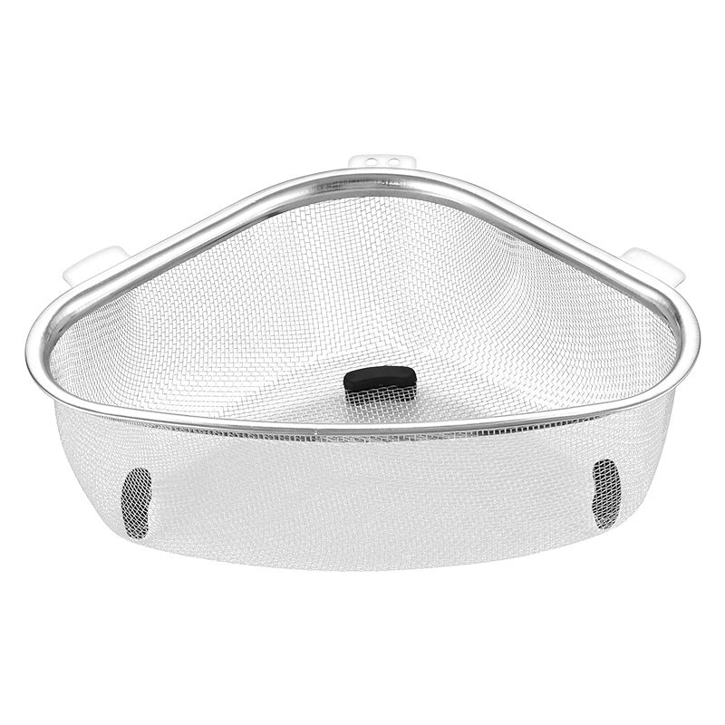 Stainless Steel Triangle Sink Drain Basket Strainer