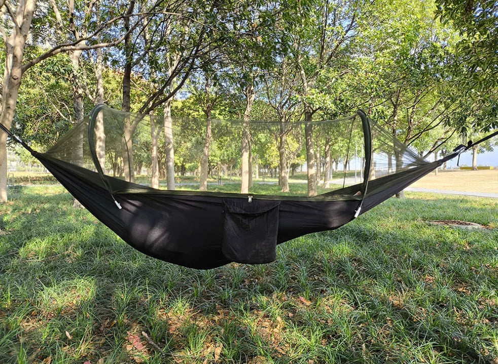 Camping Hammock with Mosquito Net Outdoor Garden Leisure