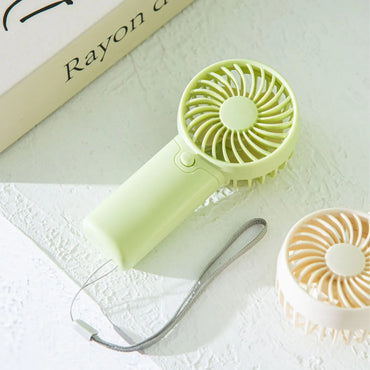 Portable Quiet Handheld Fan – Compact Multi-Color Design