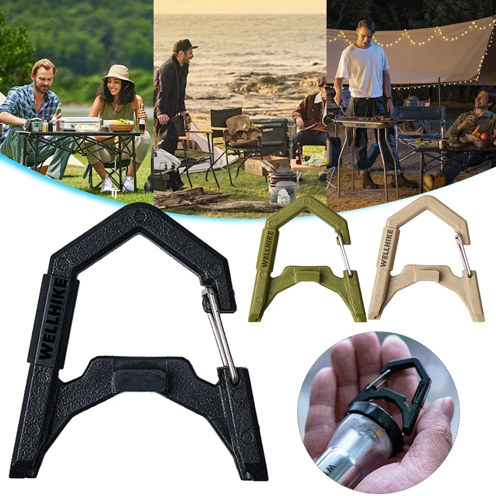 Camping Light Hook ABS Tent Lamp Hanging Buckle for Outdoor Lanterns