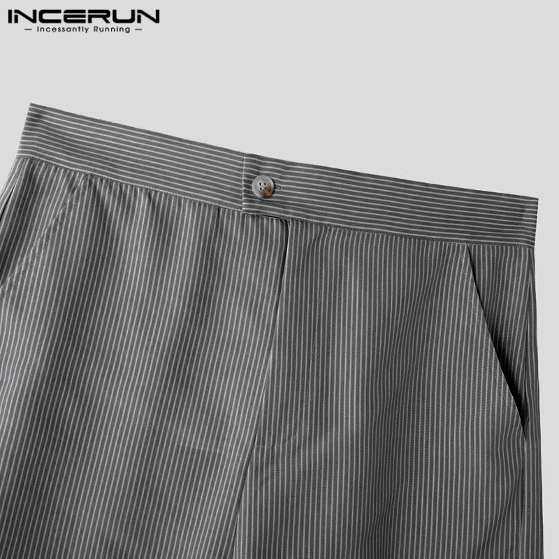 Men’s Striped Two-Piece Set