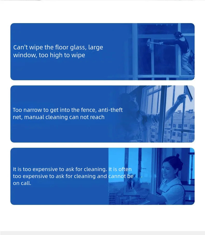 Intelligent Window Cleaning Robot with Remote Control