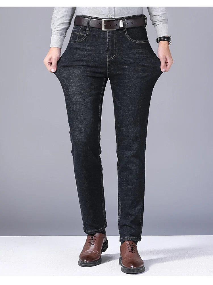 Men’s Stretch Slim Fit Straight Jeans