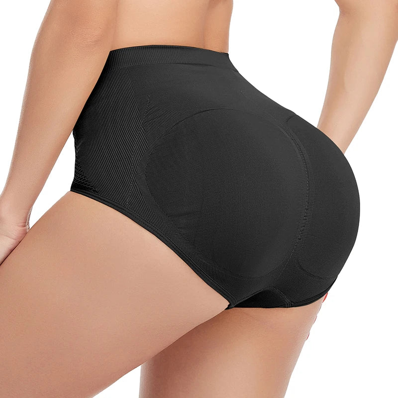 Women Shapewear Waist Trainer Seamless Butt Lifter Padded Butt Hip Enhancer Body Shaper Brief Panties Underwear Tummy Control