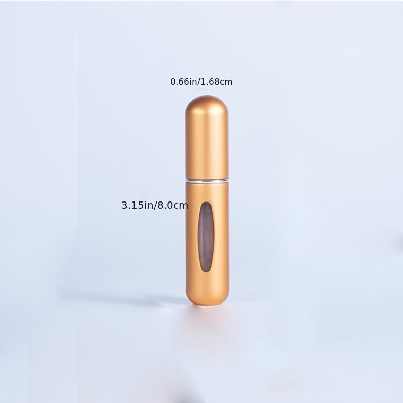 5ml Refillable Portable Perfume Spray Bottle - Mini Atomizer for Travel - Easy to Use and Convenient Cosmetic Pump Dispenser