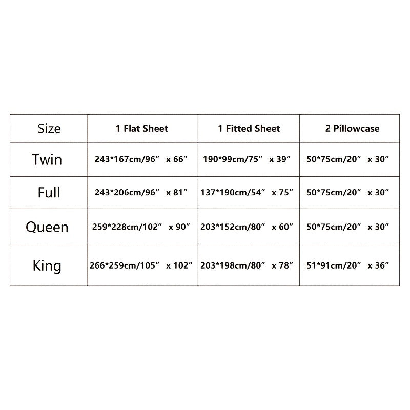 This 4pcs Satin Bed Sheet Set Includes One Fitted Sheet, One Flat Sheet, And Two Pillowcases Without Inserts. The Solid Color Showcases a Simple And Elegant Design That Never Goes Out of Style. Made from Polyester, The Fabric