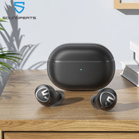 SOUNDPEATS Free2 Classic Wireless Earbuds with Wireless V5.1, Offering 30 Hours of Playtime And Immersive In-Ear Stereo Sound.