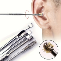 6-in-1 Stainless Steel Ear Wax Cleaner Set