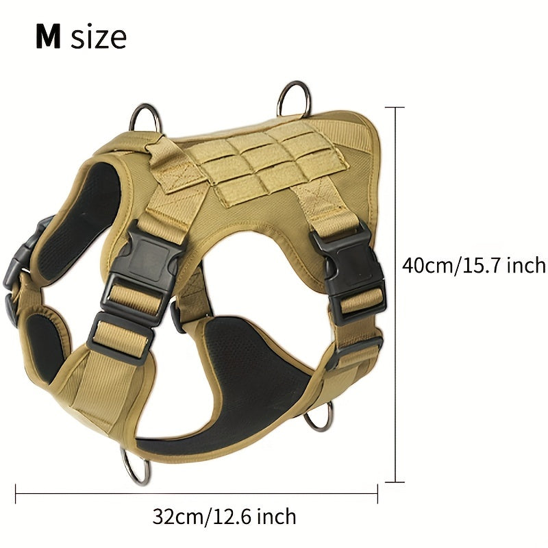 Heavy Duty Adjustable Dog Harness with Handle