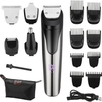 All-in-One Beard Trimmer & Grooming Kit for Men